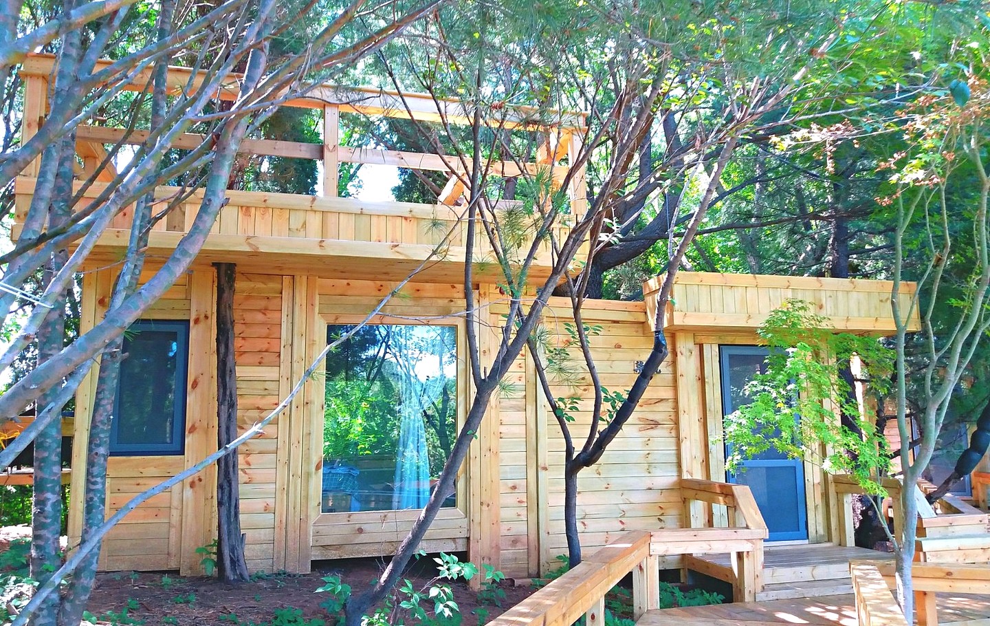 济南南山百草园景区"7号"度假木别墅