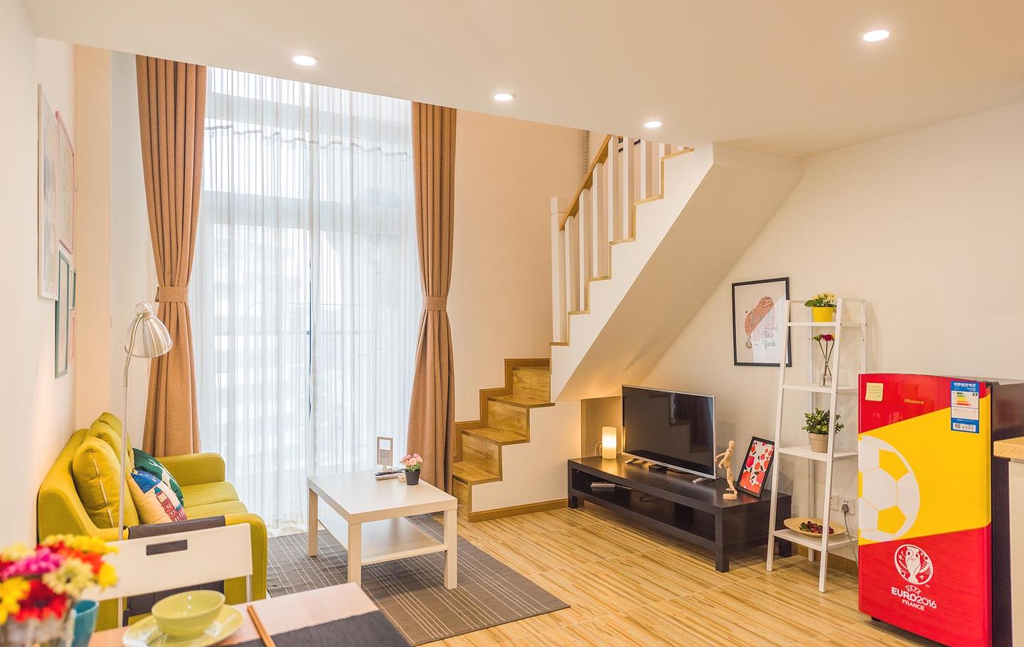 锦里春熙路半小时精致跃层loft公寓